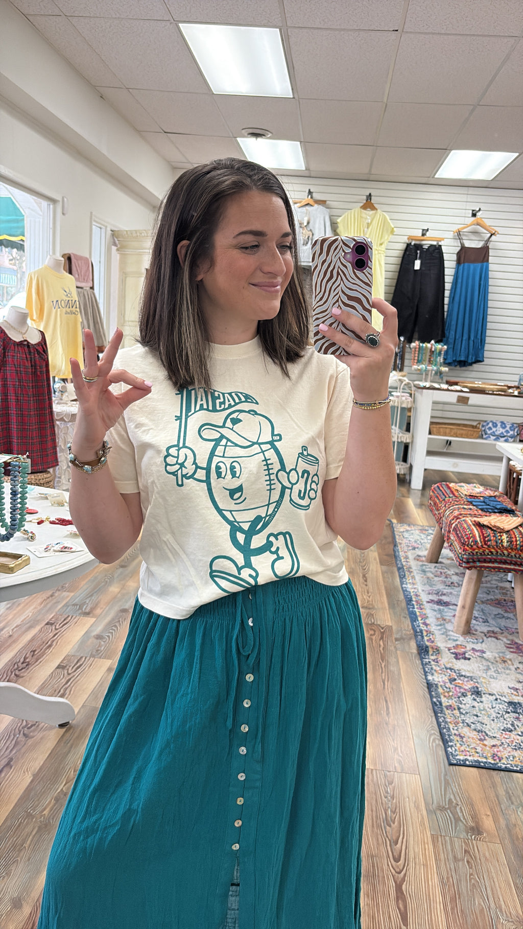 Mr.Football Coastal Graphic Tee