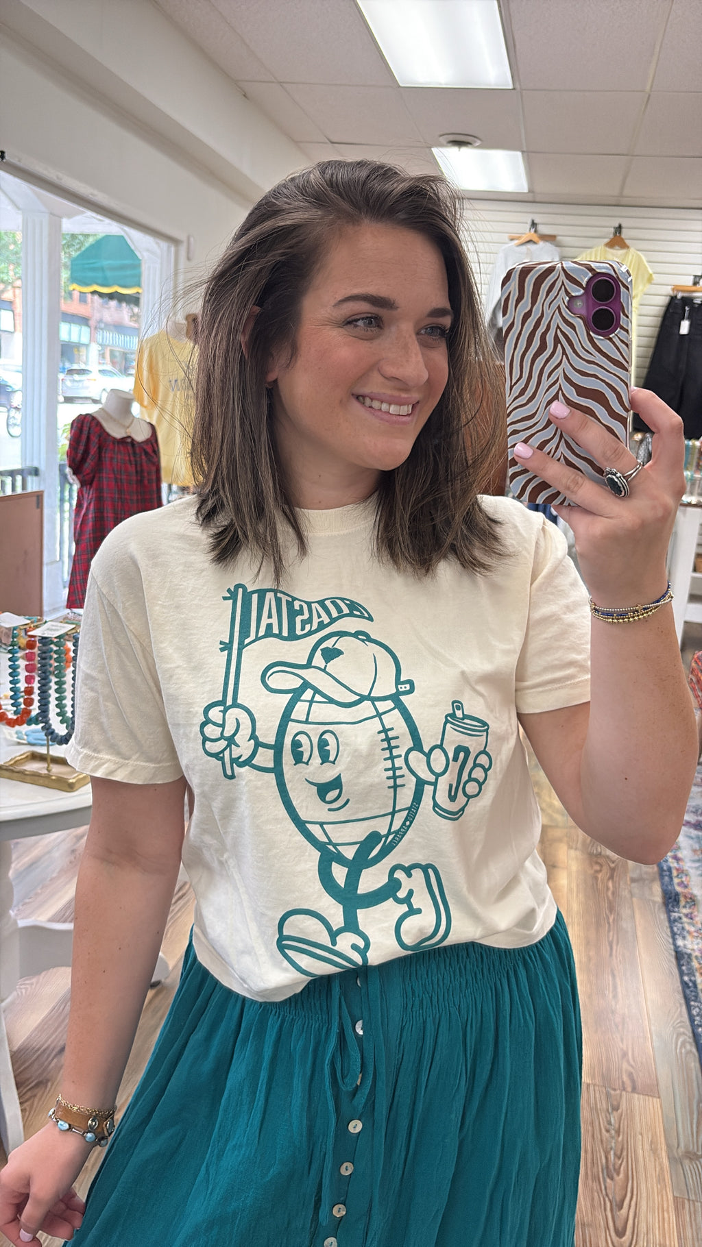 Mr.Football Coastal Graphic Tee
