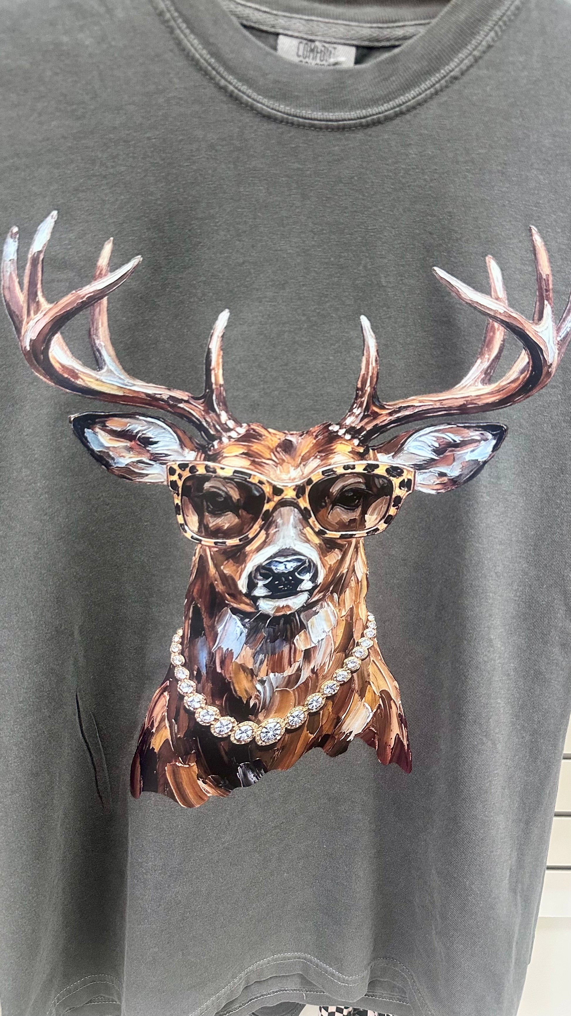 Birdie: Deer Bling Graphic Tee