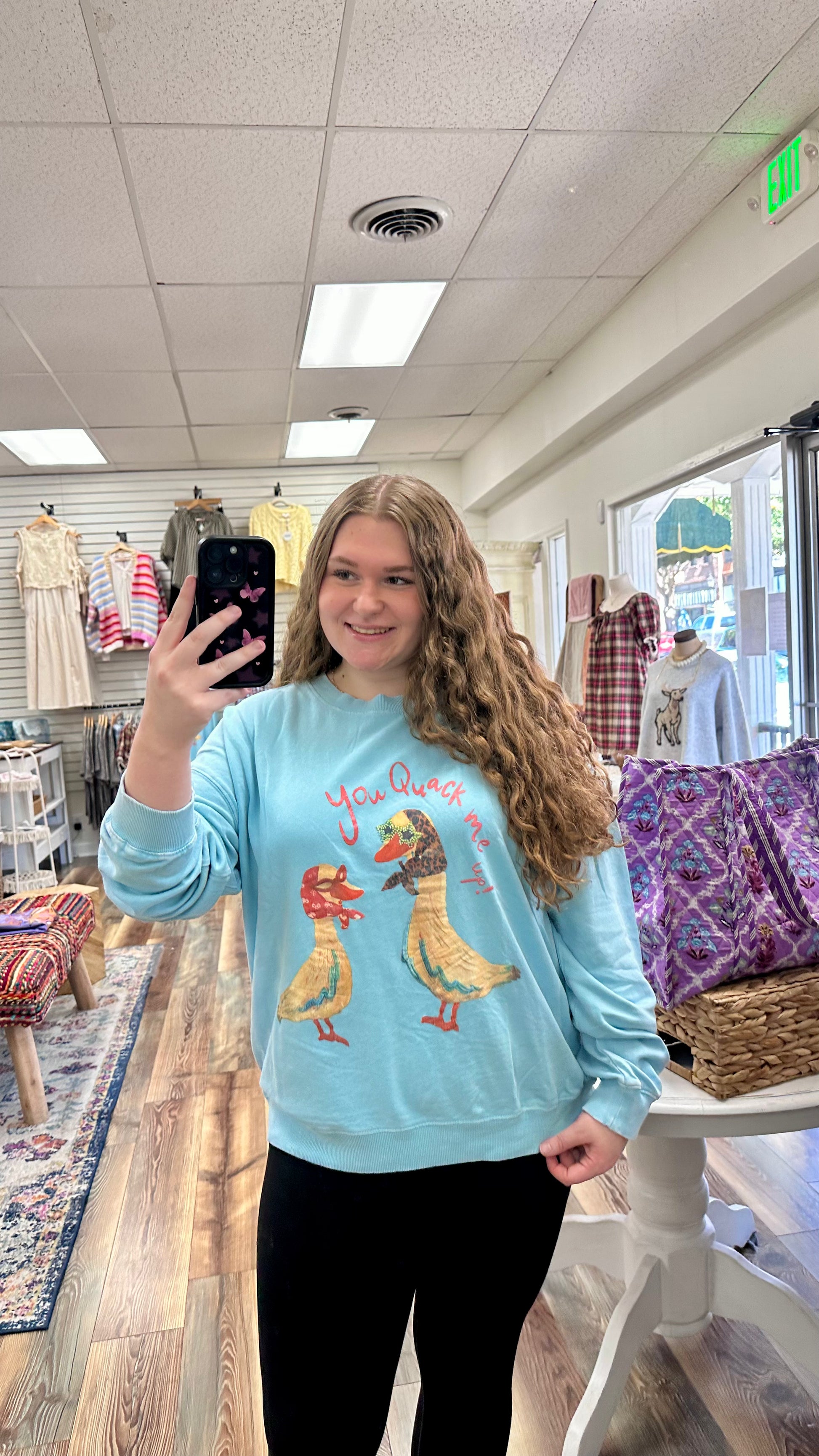 You Quack Me Up Sweatshirt
