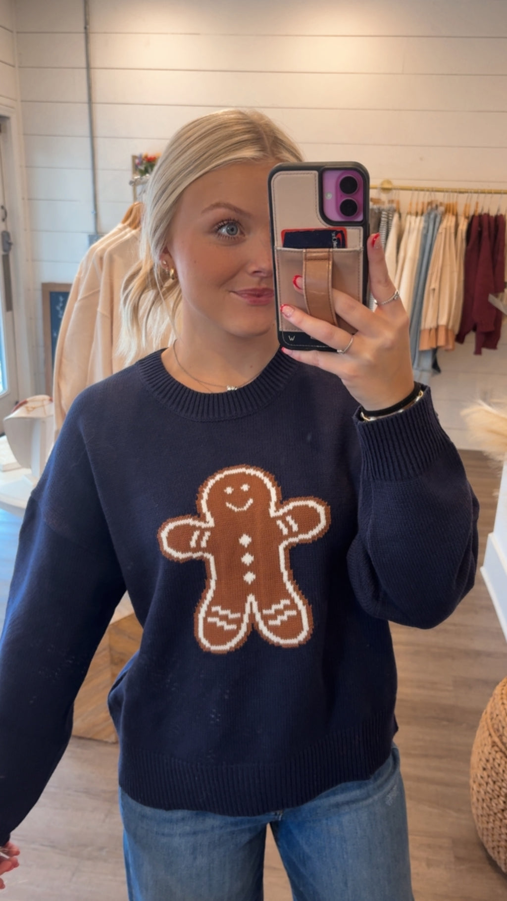 Gingerbread Sweater