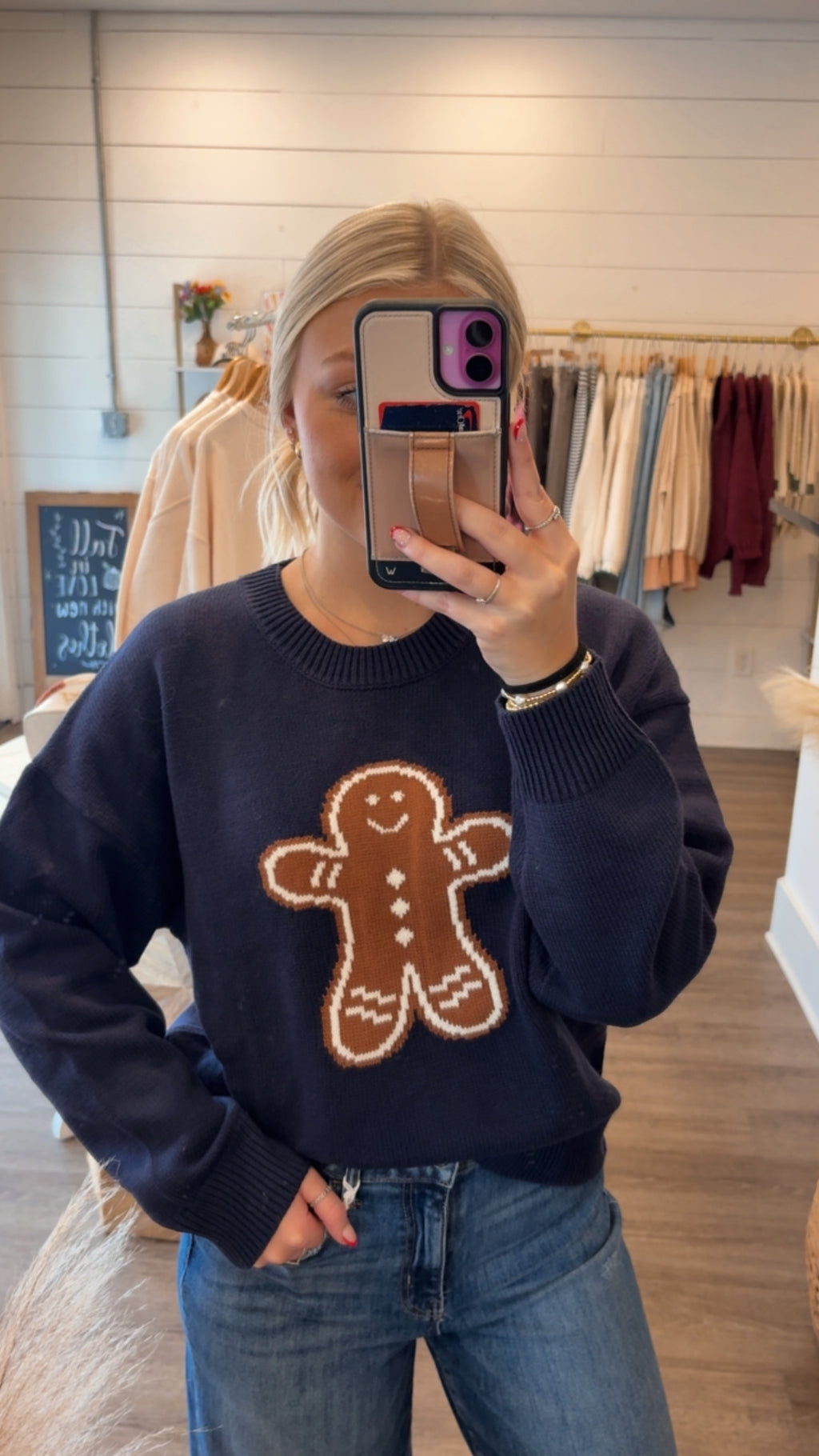 Gingerbread Sweater