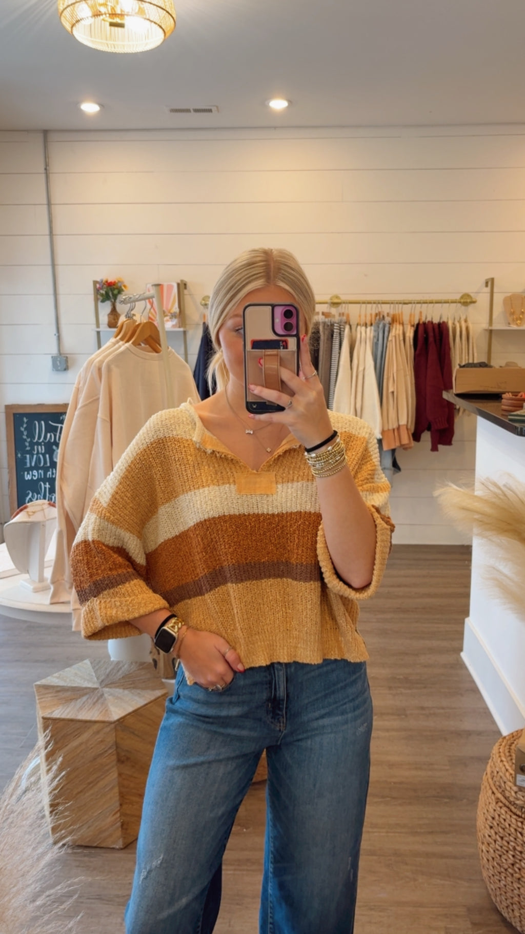 Multi Stripped Sweater