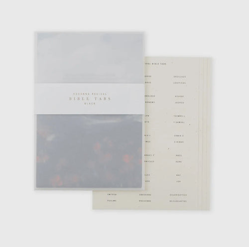 Bible Tabs - Black Foiling