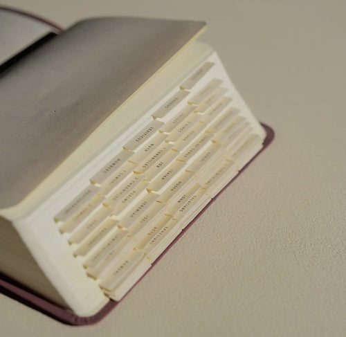 Bible Tabs - Black Foiling