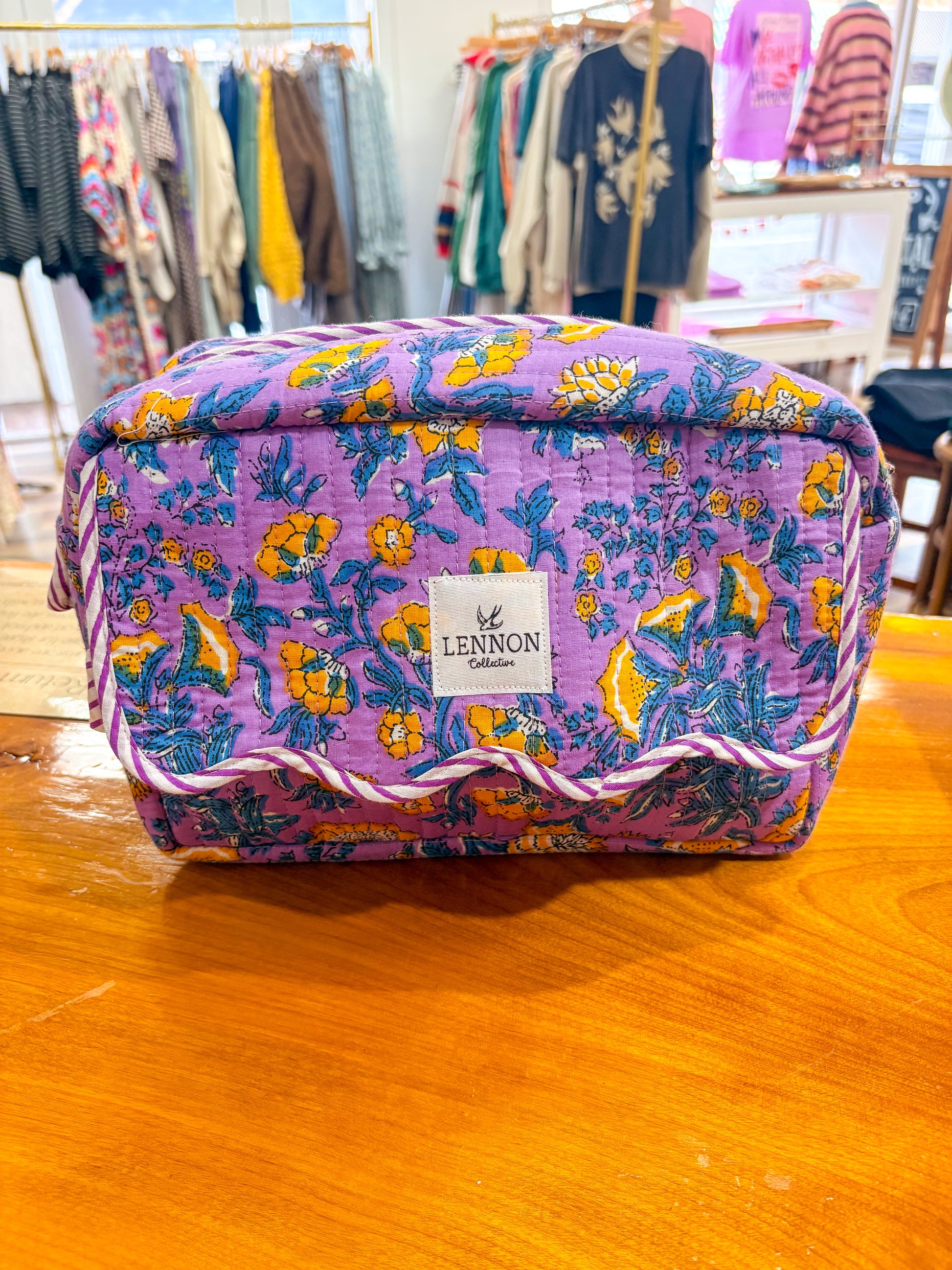 Lennon Bloom Makeup Bag