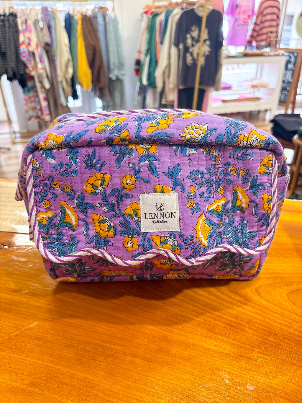 Lennon Bloom Makeup Bag