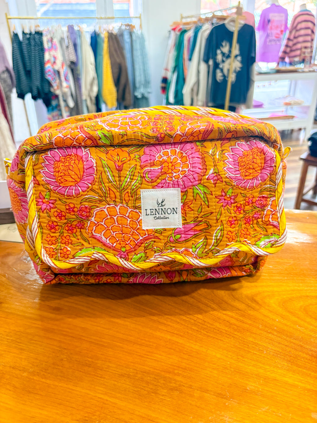 Spring Flowers Makeup Bag