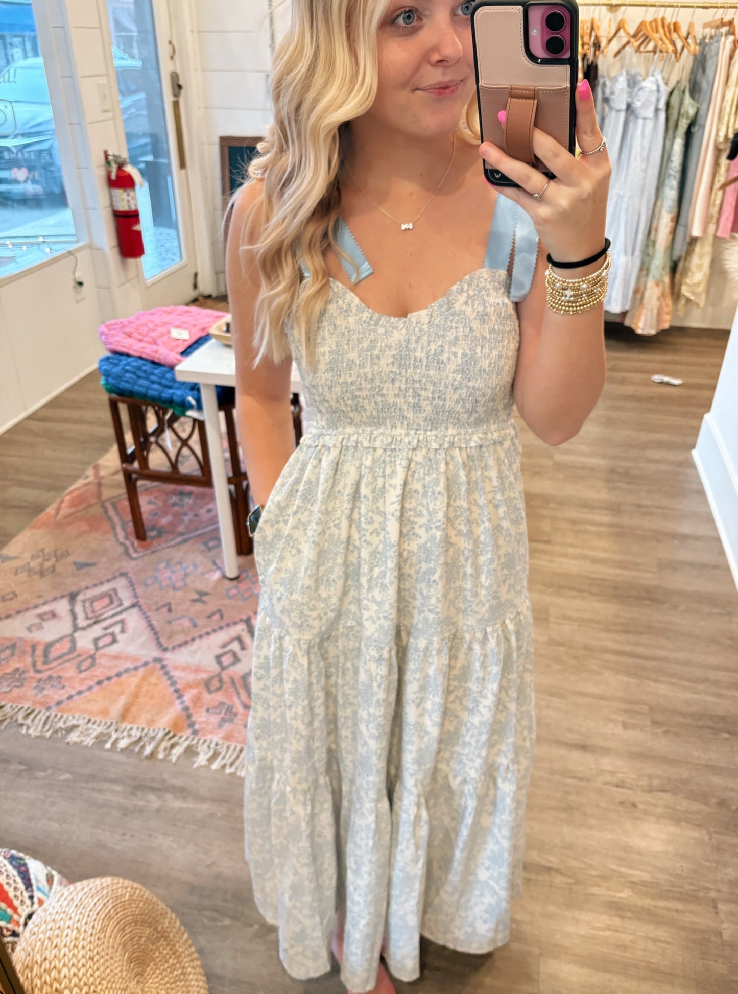 Spring Blues Maxi