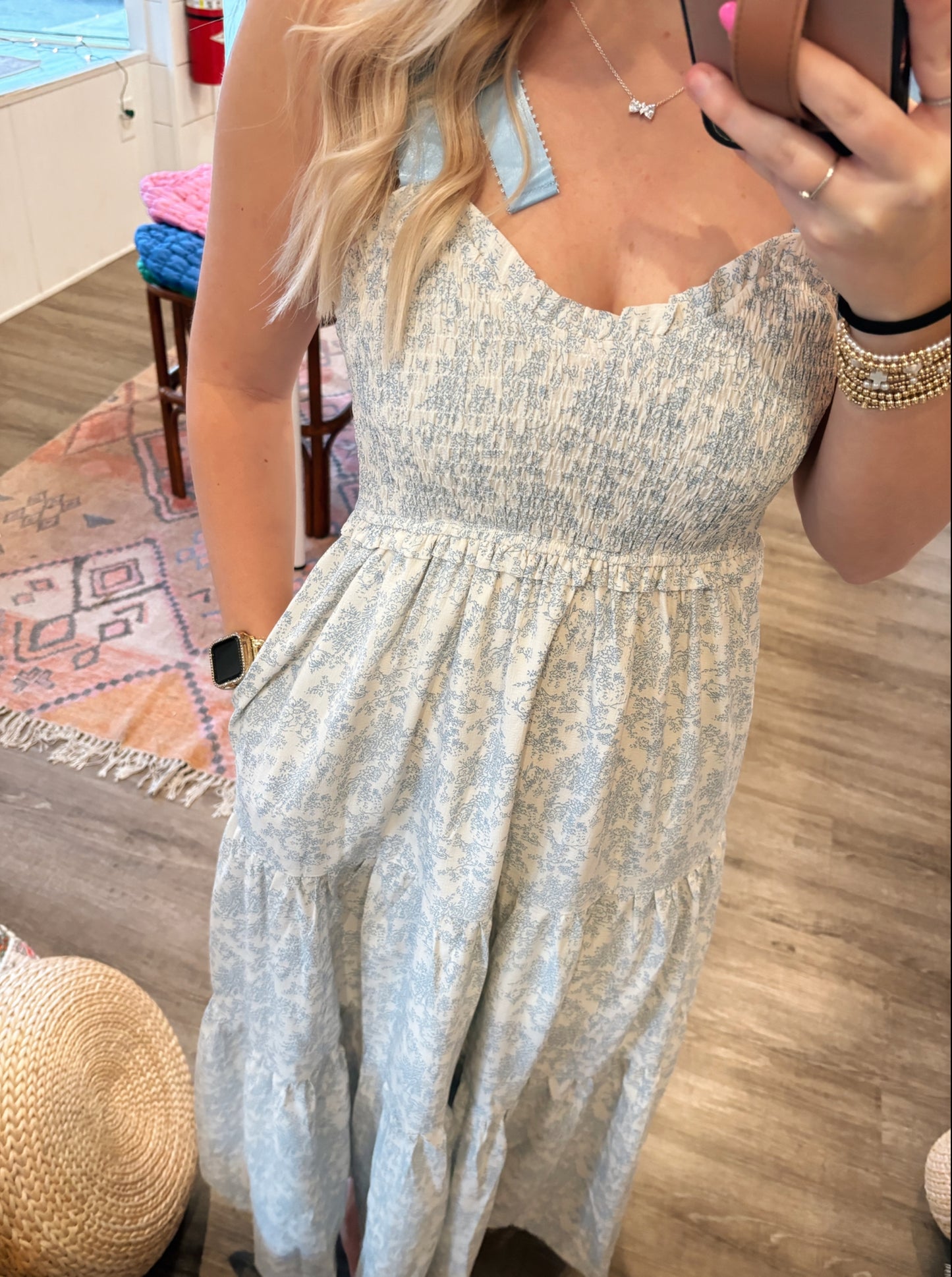 Spring Blues Maxi