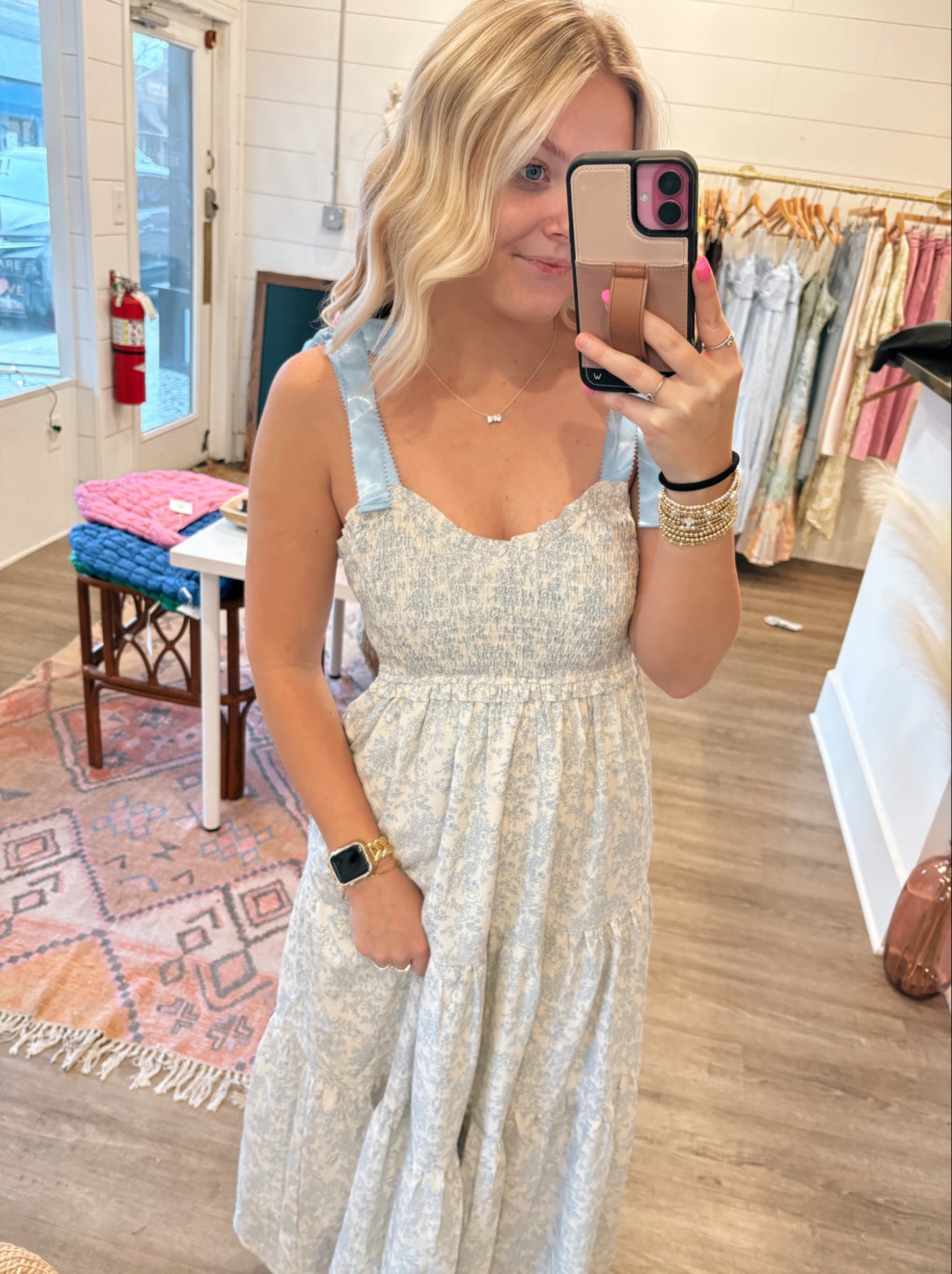 Spring Blues Maxi