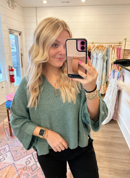 Emerald Green Top