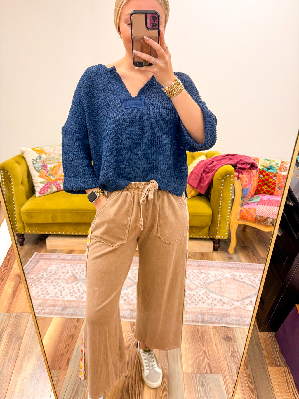 Crochet Wide Leg Pants