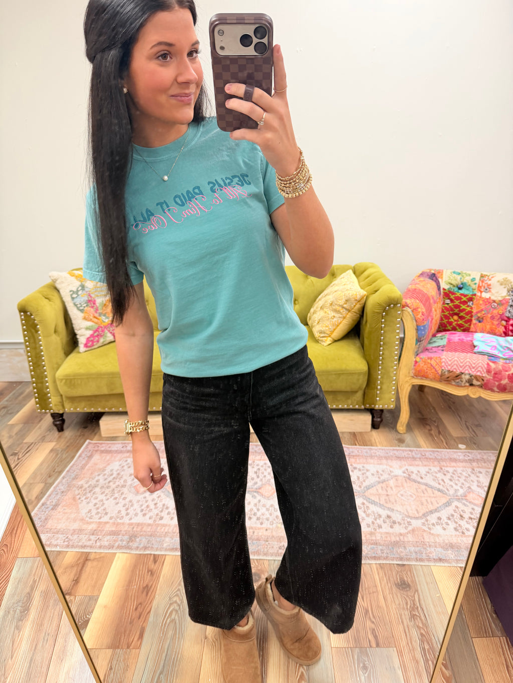 Guest Check “Jesus Paid” Graphic Tee