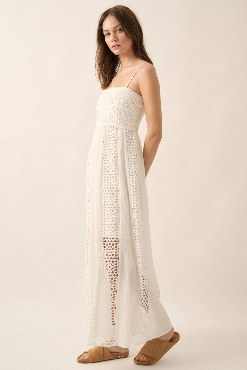 White Detailed Dress