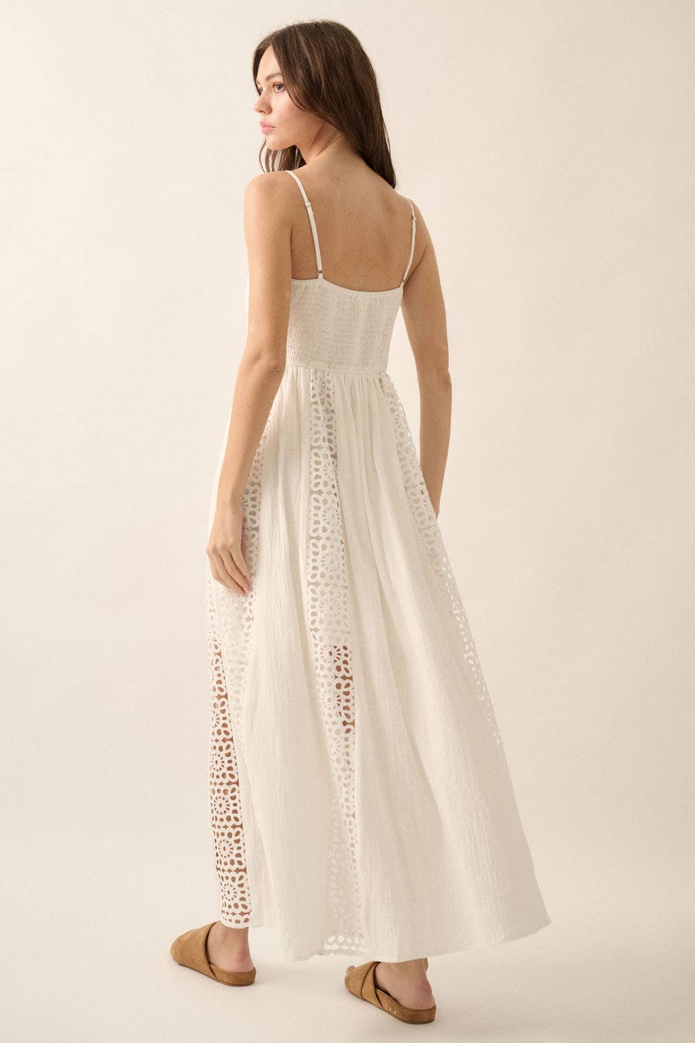 White Detailed Dress