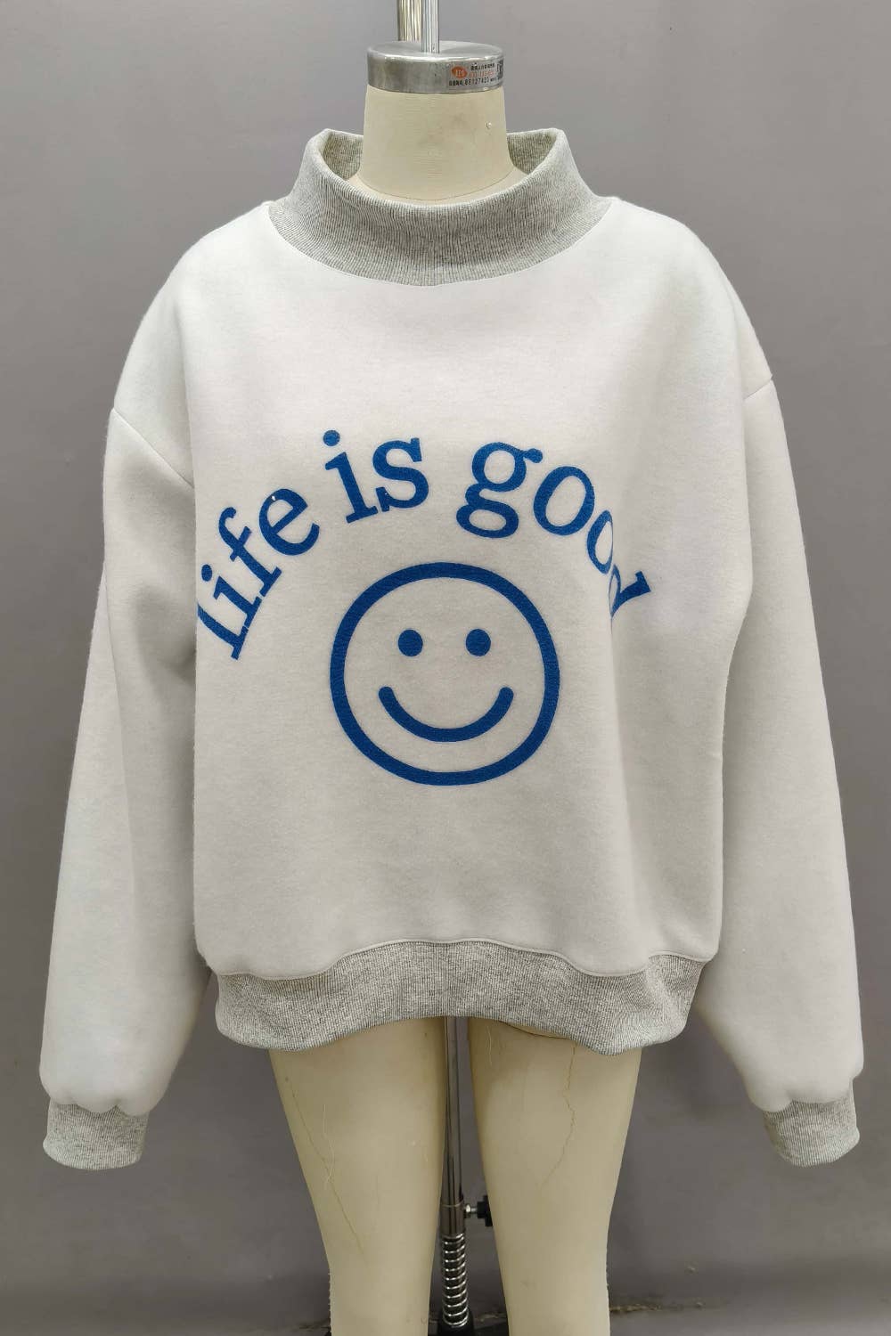 Exactly Where You Need To Be Reversible Mock Neck