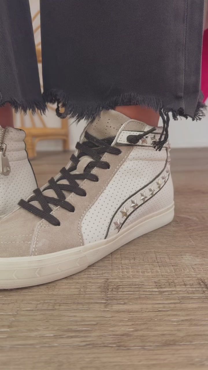Gadol High 2 - Vintage Havana Hightop Sneakers